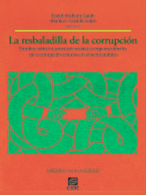 cover image of La resbaladilla de la corrupción